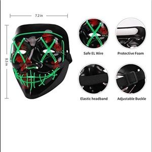 Sago Brothers. Halloween LED light mask(final pic